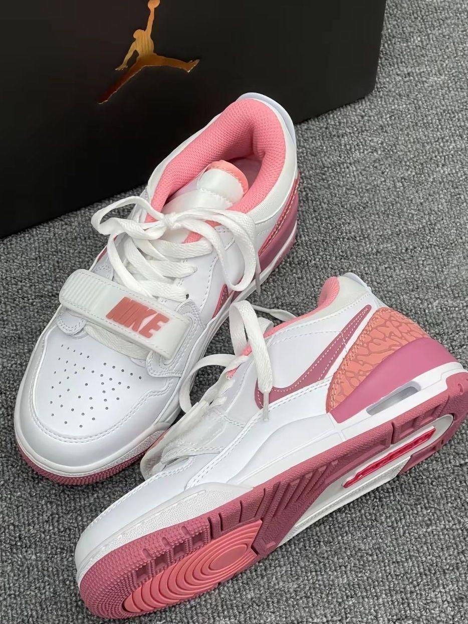 粉白撞色AJ!Legacy 312 春日氛围感拉满